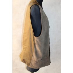 KAMIZELKA MOTOR SKÓRA MATERIAŁ PACIFIC rozm. XL